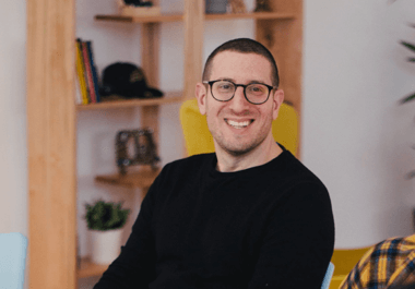 Headshot collage of diverse satisfied customers.