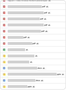 Diagram showing consolidation of various source materials.